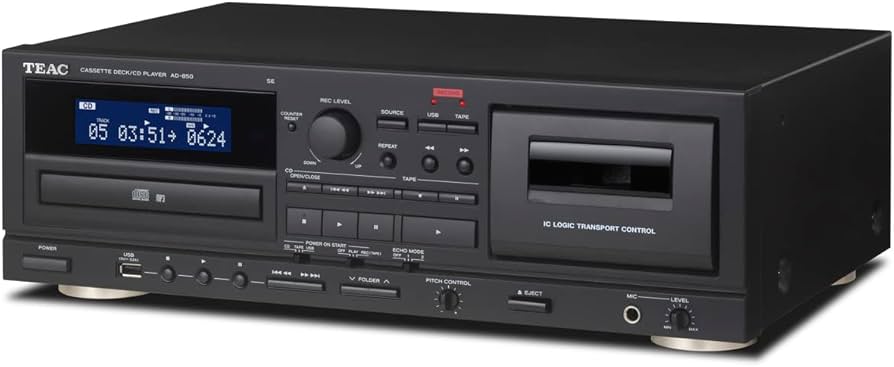 Amazon.co.jp: TEAC CD/カセットレコーダー USB接続対応 ブラック AD