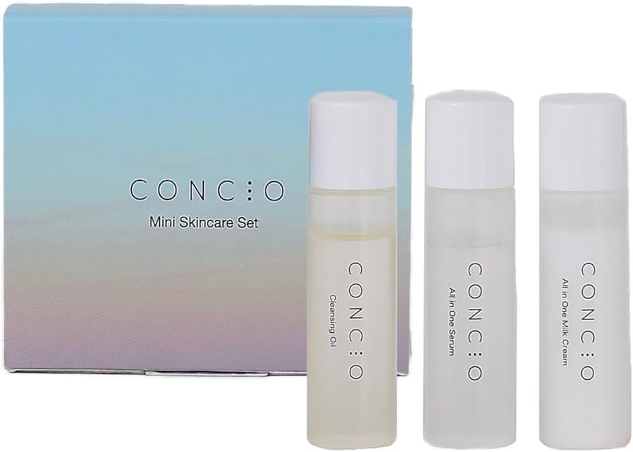 Amazon.co.jp: CONCIO ミニスキンケアセット 敏感肌のために2500成分を