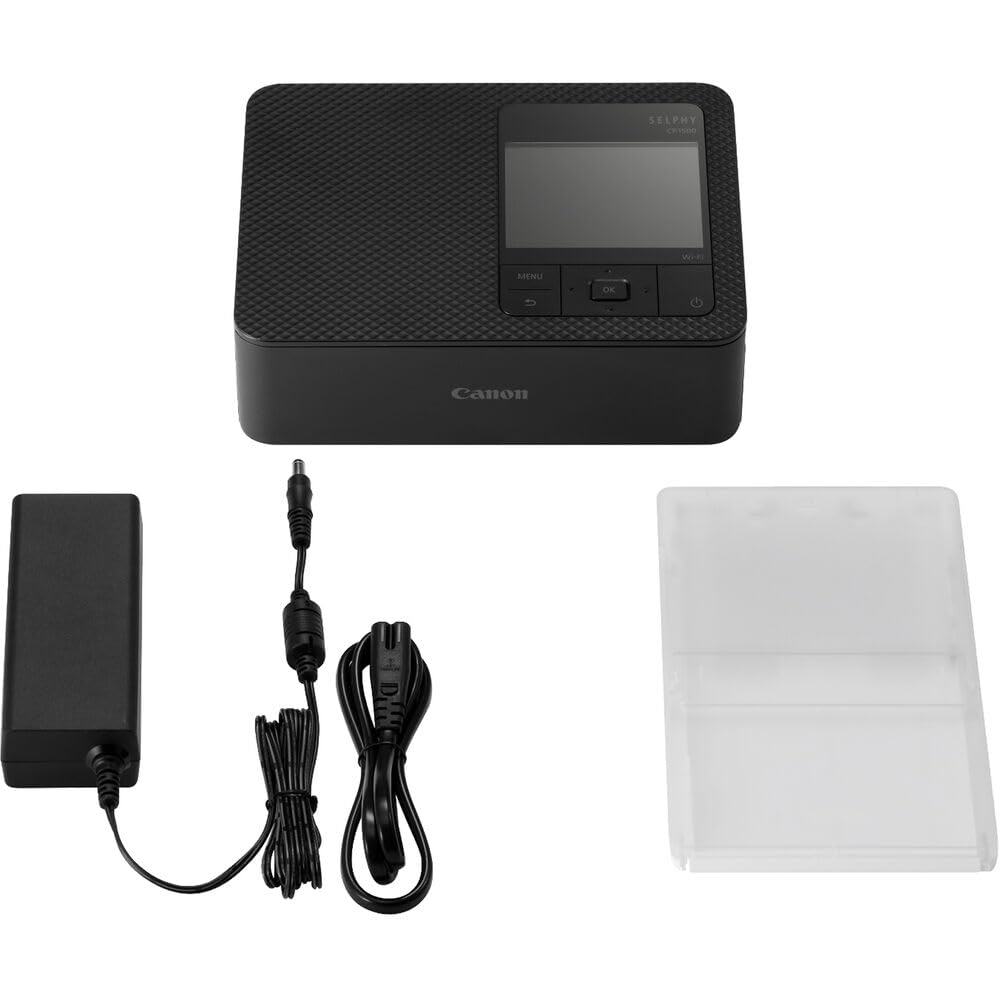 Amazon.com : Canon SELPHY CP1500 Compact Photo Printer (Black