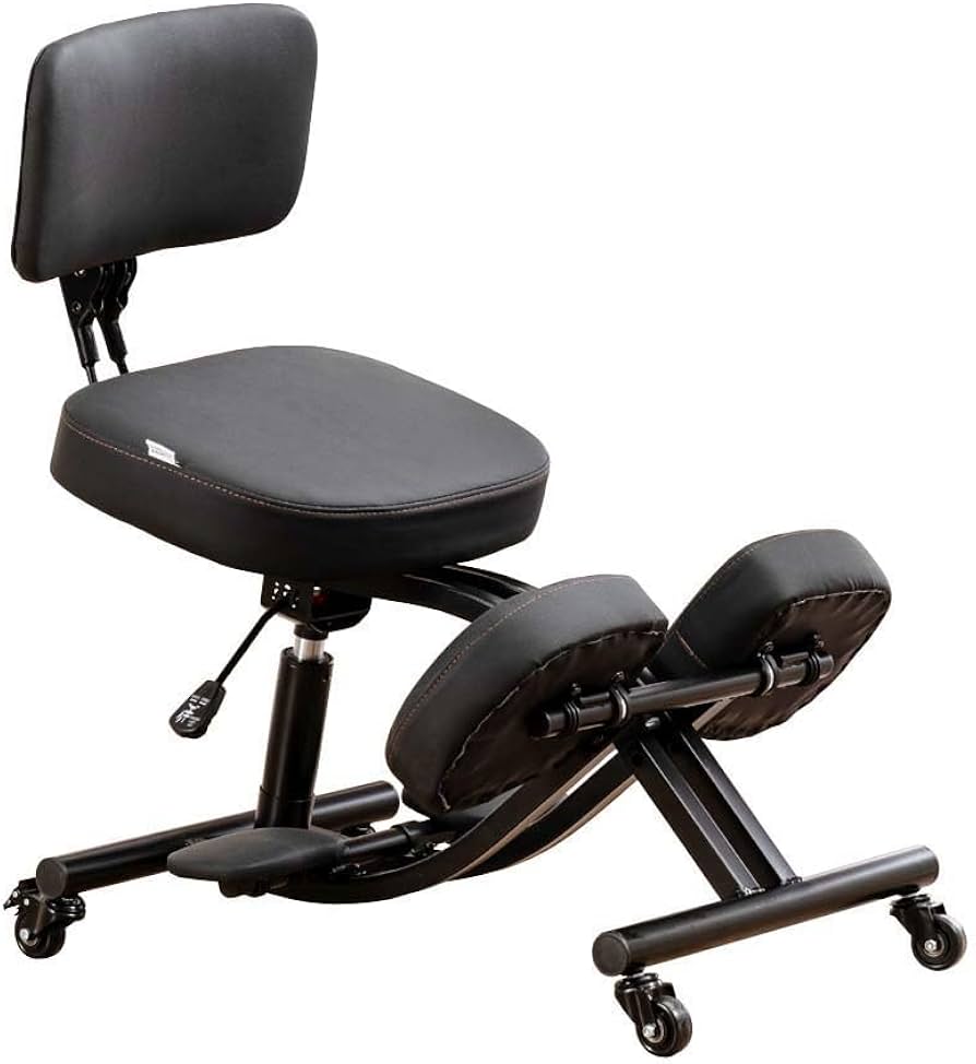 Amazon｜バランスチェア 背筋が伸びる ガス圧昇降 大人用 背もたれ