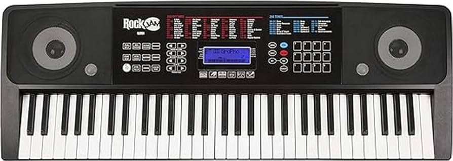 Amazon.com: RockJam RJ761 61 Key Keyboard Piano with Keyboard