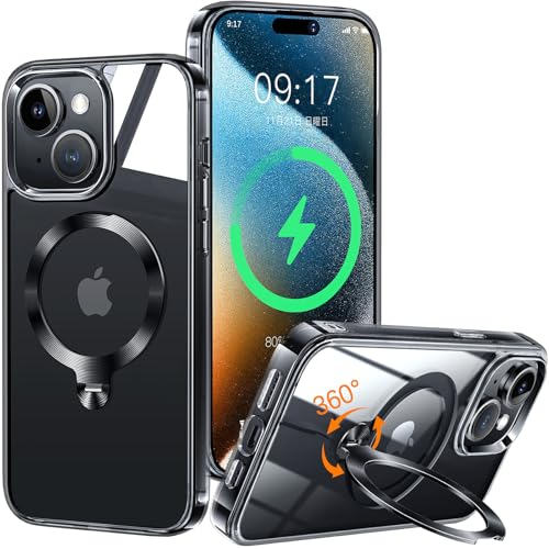 Amazon.co.jp: 【唯一無二！360°回転CD スタンド】ZapNet iPhone 15 用
