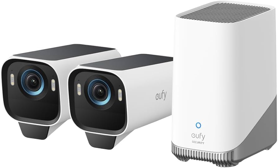 Amazon.com : eufy Security eufyCam S3 Pro 2-Cam Kit, Solar Camera