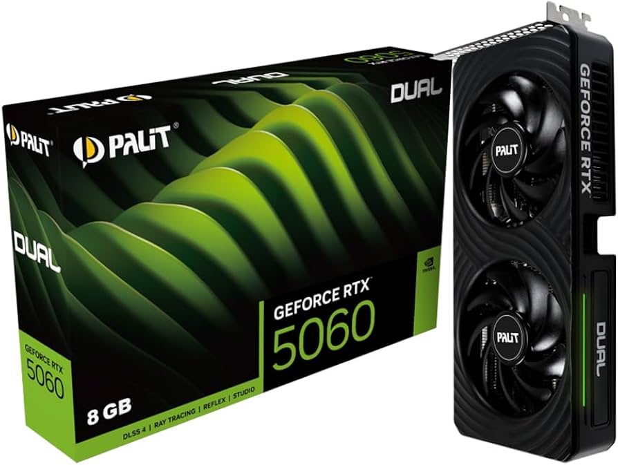Amazon.com: Palit Geforce RTX 5060 Dual Nvidia 8 Gb Gddr7