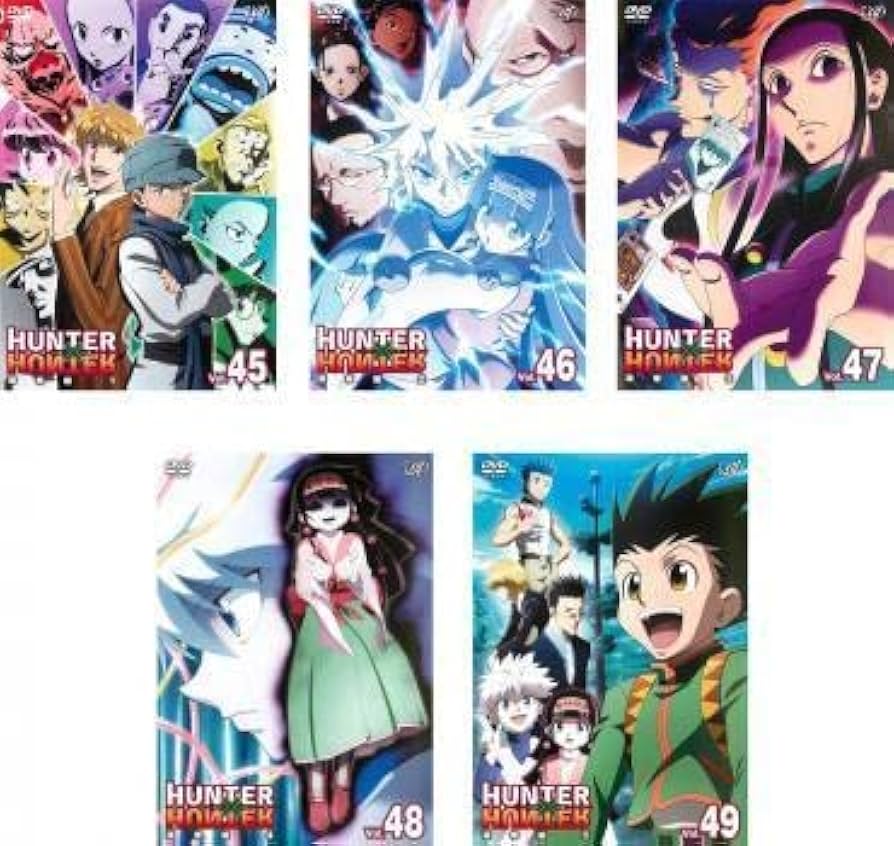Amazon.co.jp: HUNTER×HUNTER ハンター ハンター 選挙編 全5枚 Vol.45