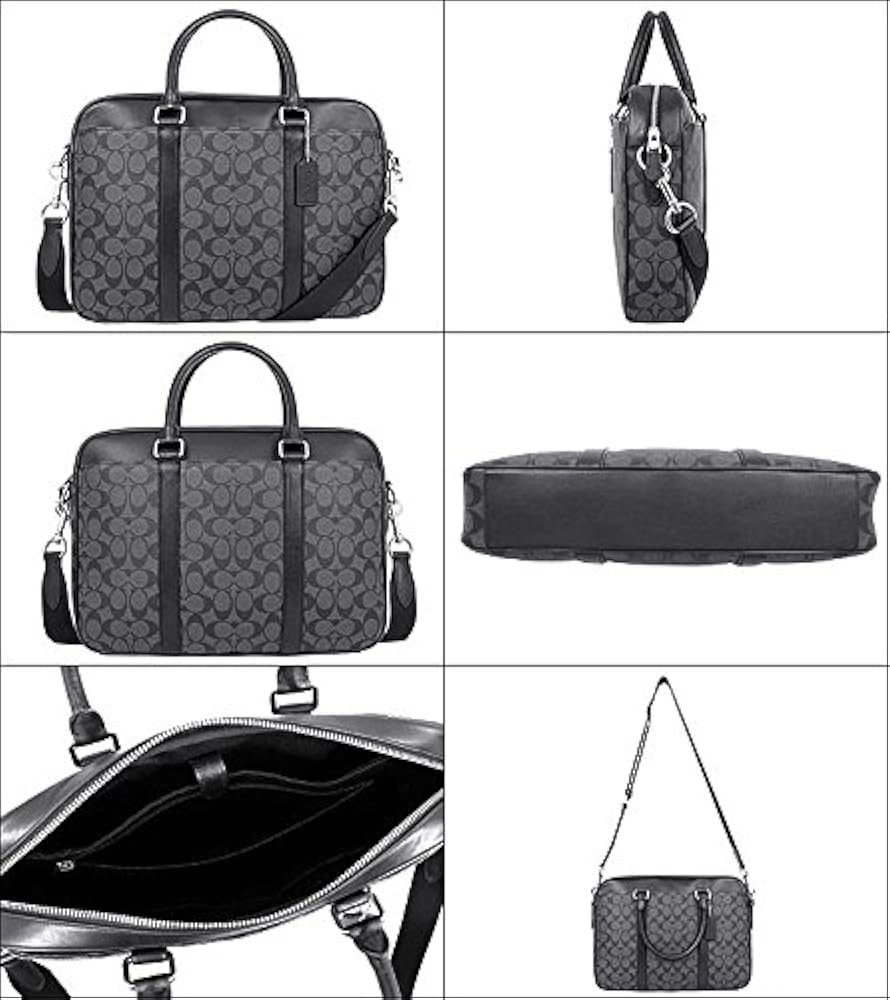 Amazon.co.jp: [コーチ] バッグ (ビジネスバッグ) F54803 チャコール