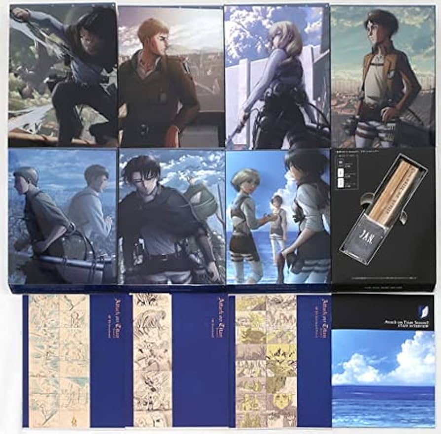 Amazon.co.jp: 【Blu-ray】「進撃の巨人」 Season3 初回限定版 全7巻