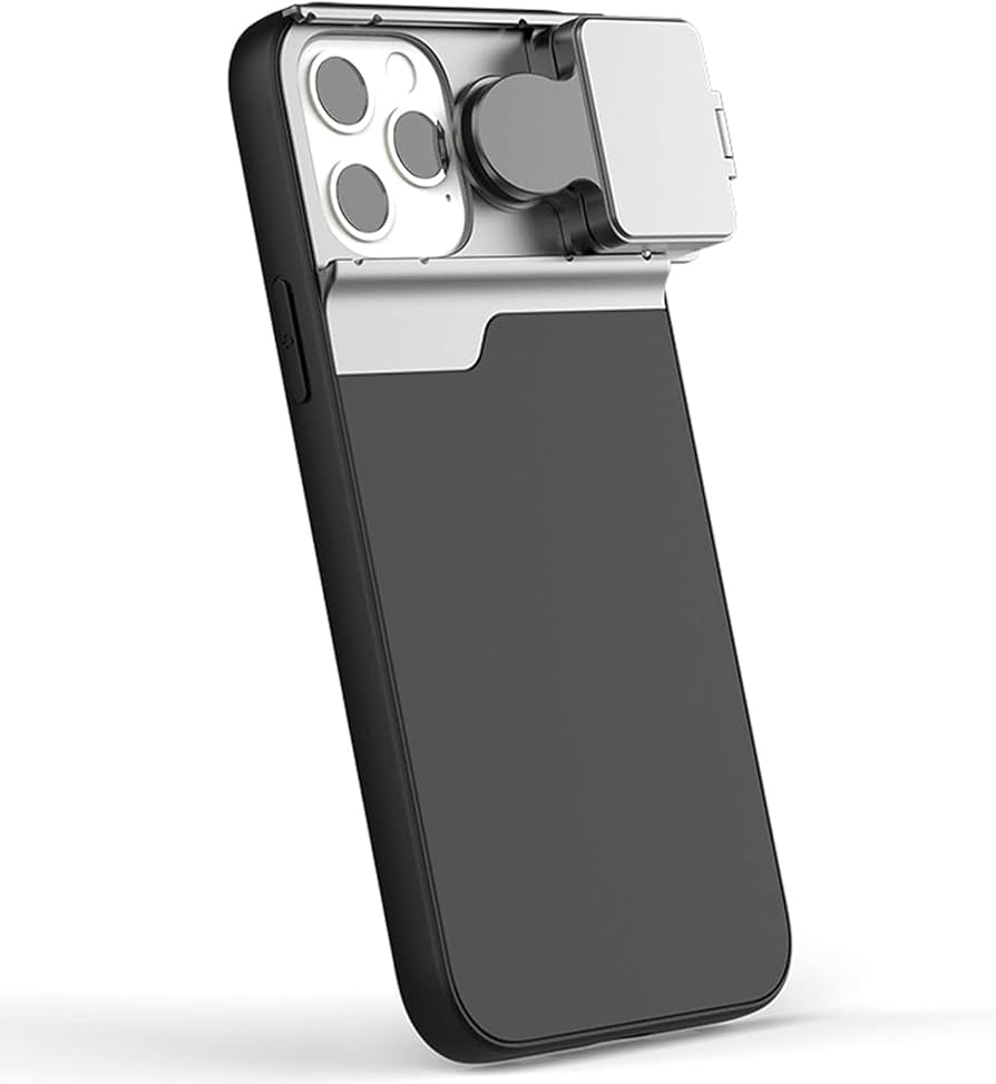 5 in 1 Phone Camera Lens Kit with Case for iPhone 15 Pro Max, 2X