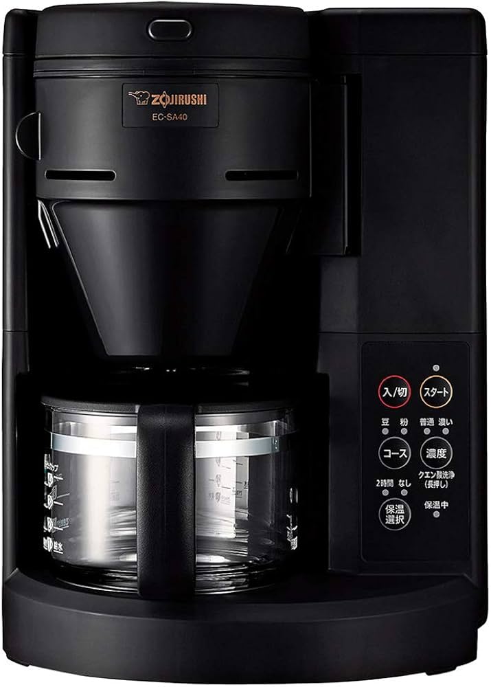Amazon | 象印マホービン コーヒーメーカー 全自動 ブラック EC-SA40