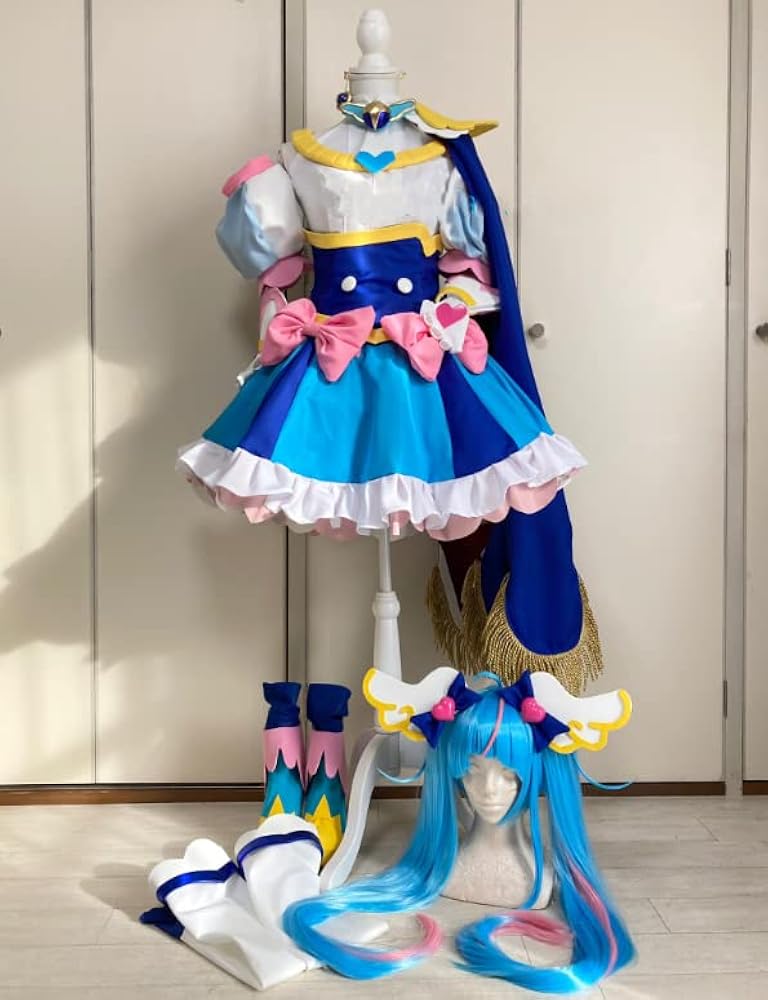 Amazon.co.jp: [ACY] 実物撮影 プリキュア キュアスカイ衣装コスプレ