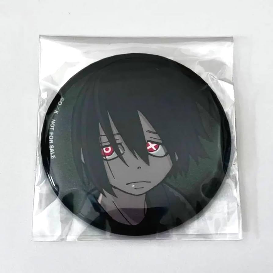 Amazon.co.jp: 炎炎ノ消防隊 トレーディンググリッター缶バッジ 新門紅