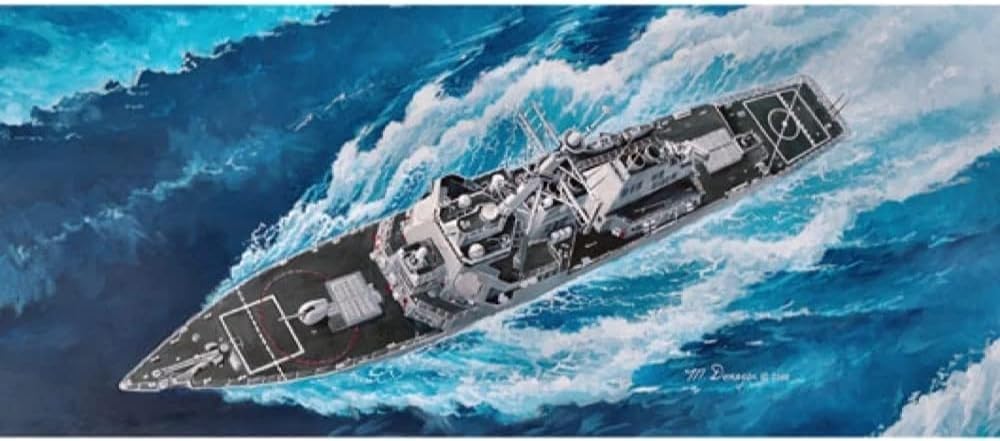 Amazon.com: Trumpeter 1/350 Scale USS Hopper DDG70 Arleigh Burke