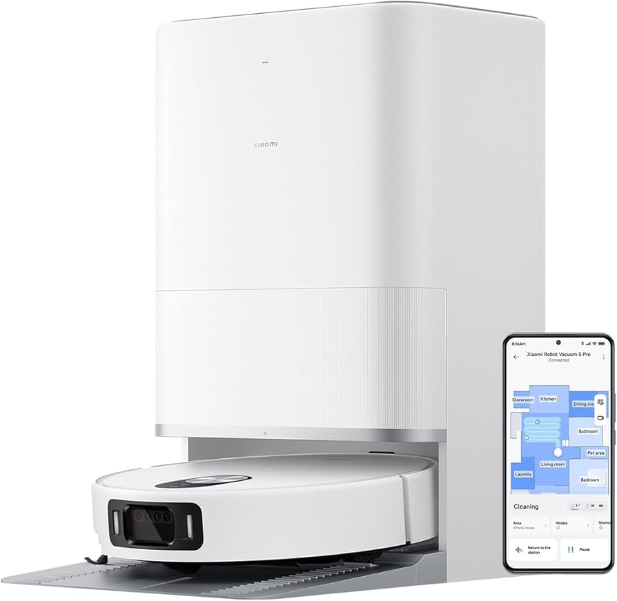 Amazon | 【2025年9月発売】Xiaomi ロボット掃除機 5 Pro 20,000Pa強力