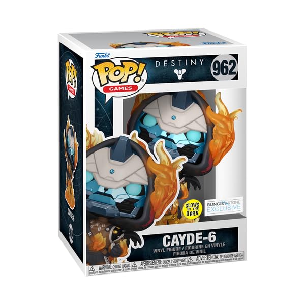 Amazon.com: Funko Pop! Games: Destiny - Cayde-6#962 *Glow in The