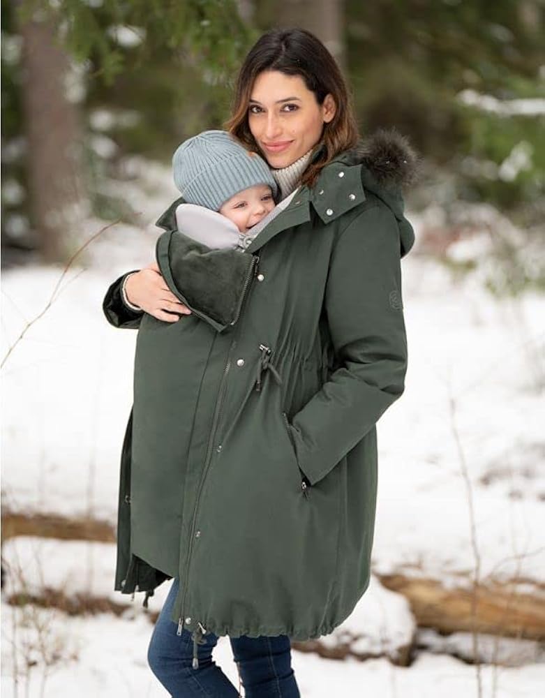 Amazon.co.jp: [セラフィン] コート 抱っこ紐対応マタニティダウン