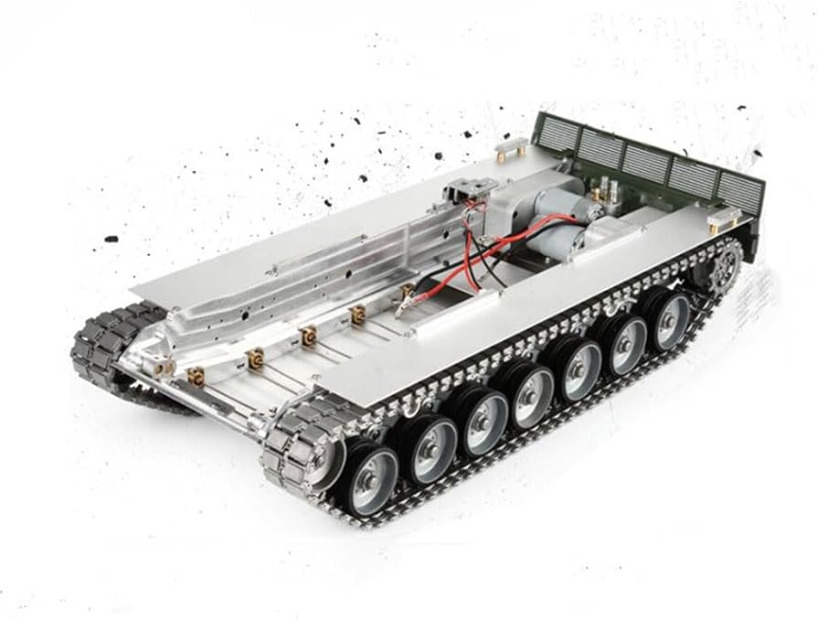 Amazon.co.jp: ラジコン 戦車1/16CNC全金属製シャーシ構成2.4GHz