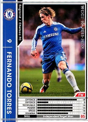 Amazon.co.jp: WCCF/11-12/チェルシー/白/030/フェルナンド・トーレス