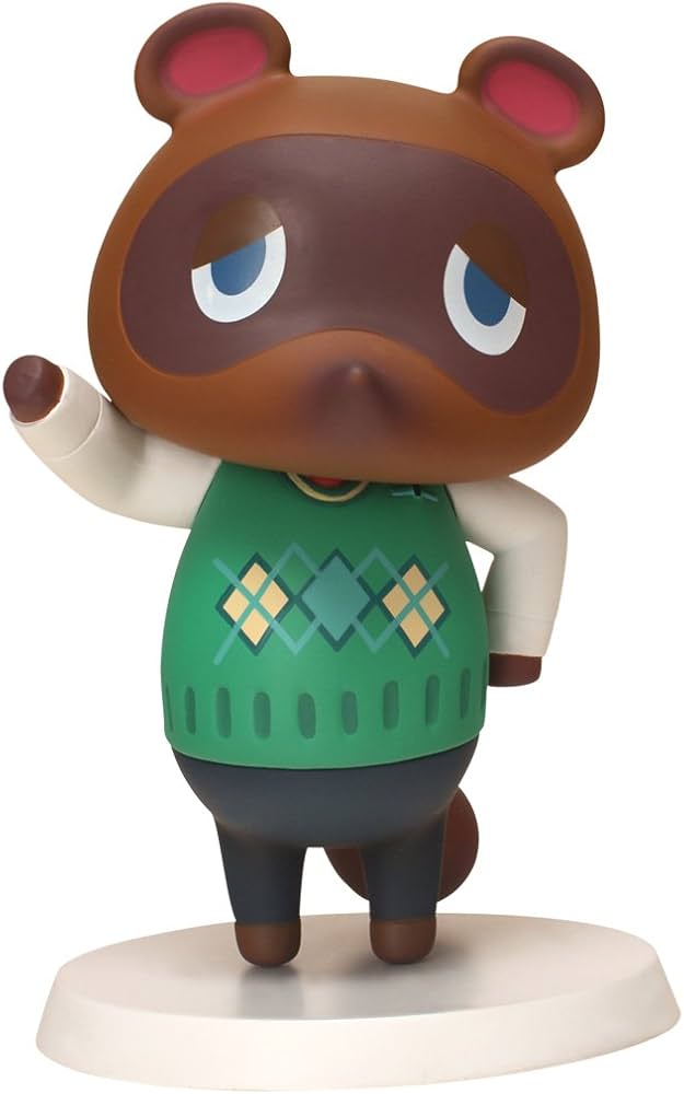 Amazon.co.jp: どうぶつの森 ソフビシリーズ たぬきち : Toys & Games