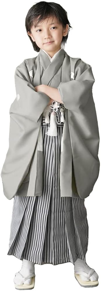 Amazon | [京都瑠璃雛菊] 七五三 着物 5歳 フルセット 男の子 袴