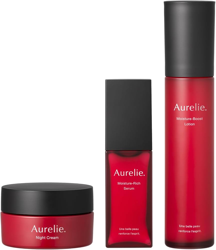 新品未使用 Aurelie オレリー プレミアムエイジング集中ケア4点セット