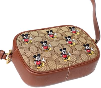 Amazon | [コーチ] バッグ ジャガード レザー シグネチャー ディズニー