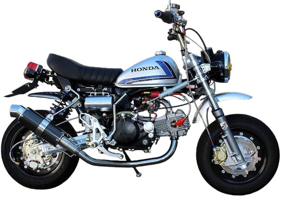 Amazon | ミニモト モンキーZ50Jストリートベーシックマフラーカーボン