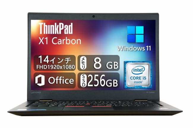 Amazon.co.jp: 【整備済み品】 Lenovo ThinkPad X1 Carbon(Gen 4) 2016