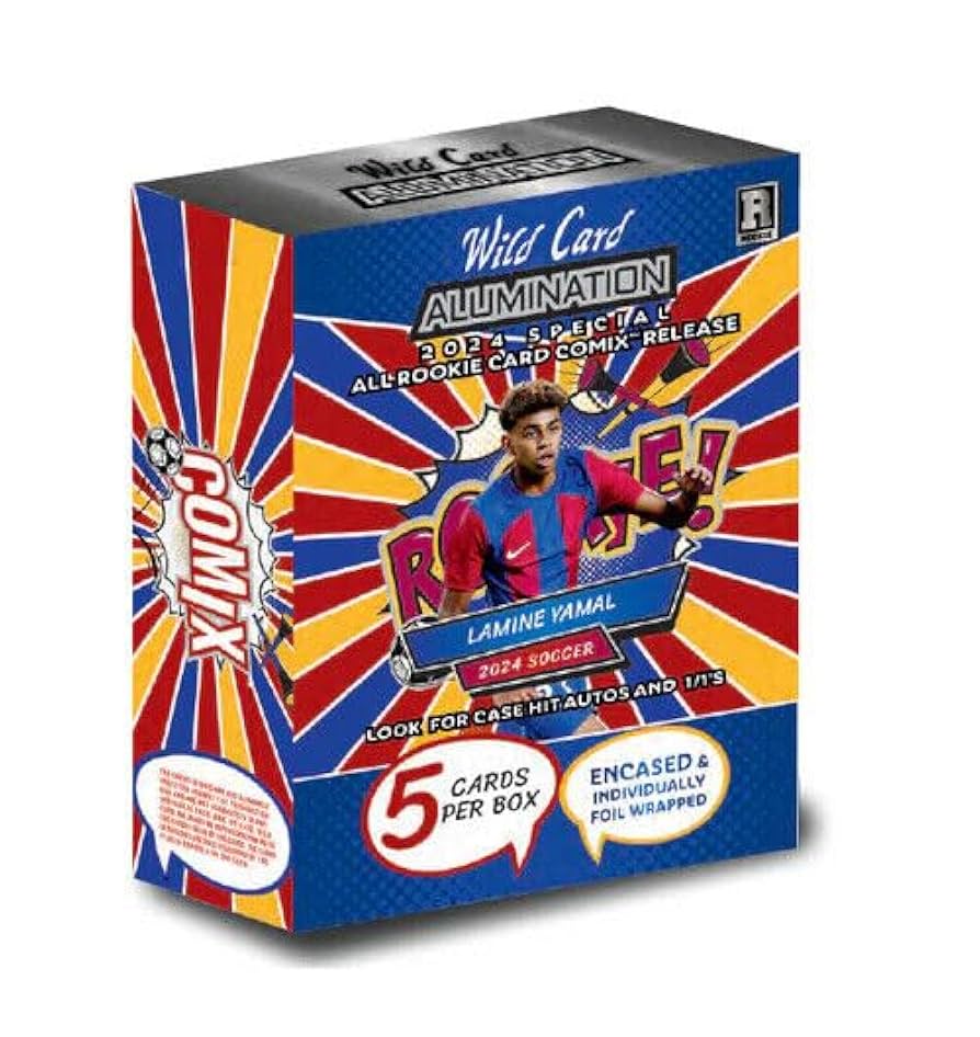 Amazon.com: 2024 Wild Card Alumination Lamine Yamal Rookie Comix