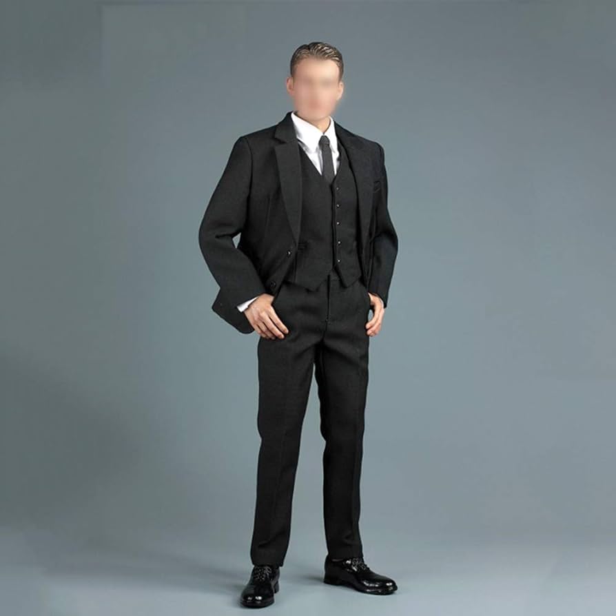 Amazon.co.jp: 1/6 フィギュア ビジネススーツ 男性 衣装 人形
