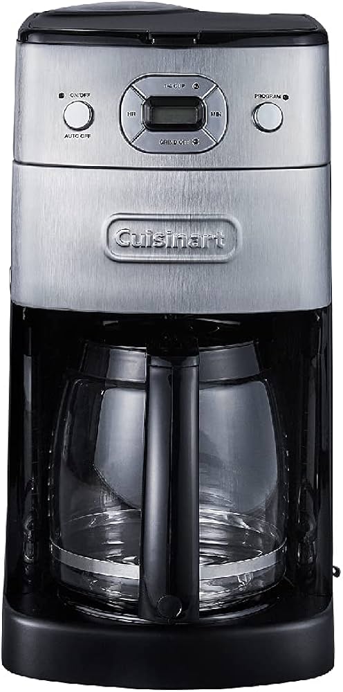 Amazon | クイジナート ミル付 全自動 コーヒーメーカー 豆・粉 両対応