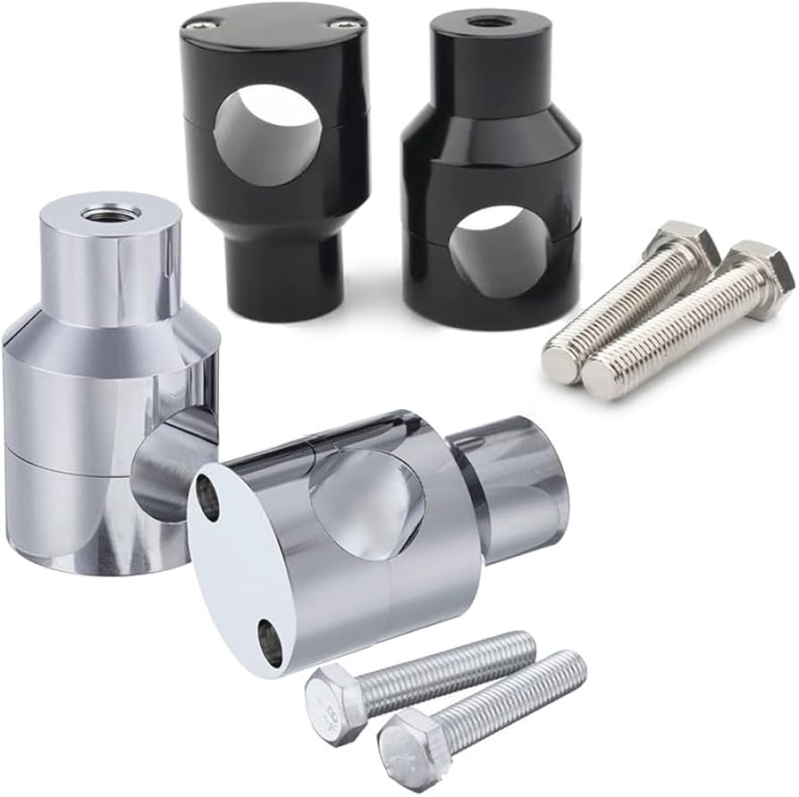 Amazon | バイク 汎用 丸型 ハンドルポスト ライザー 1インチ 7/8