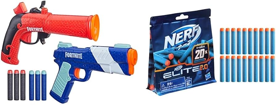 Amazon.co.jp: ナーフ フォートナイトFortnite DUAL PACK F6243 正規品