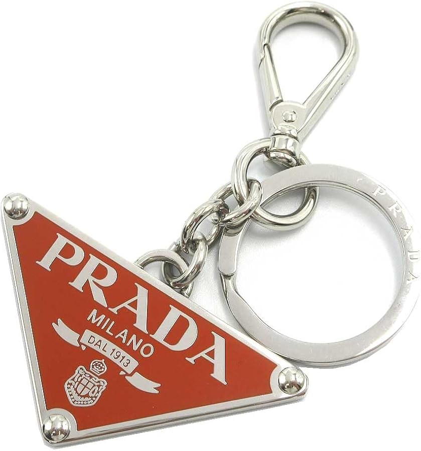 Amazon | [Prada] [プラダ] キーリング チャーム メタル