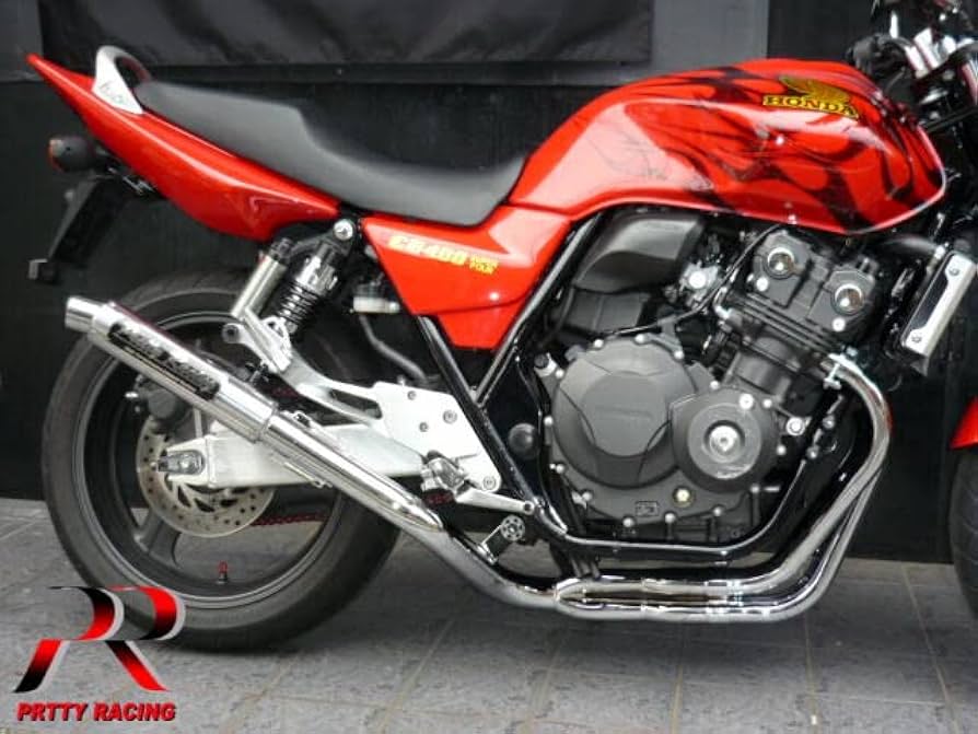 Amazon | PRETTY RACING製 CB400SF REVO nc42 分割式 50.8π (流タイプ1