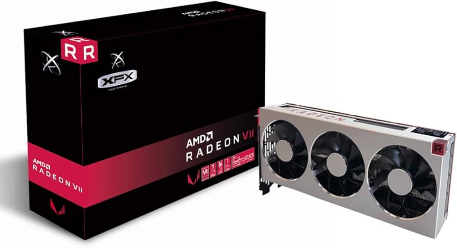 Amazon.com: XFX AMD Radeon VII 16GB HBM2, 1750 MHz Boost, 1801 MHz