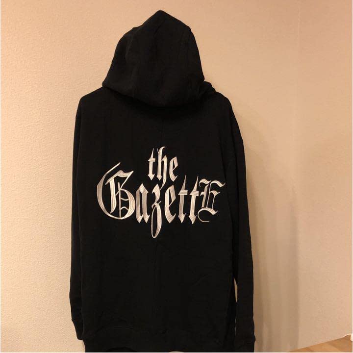 ガゼット the GazettE 13周年パーカーBLACKMORAL