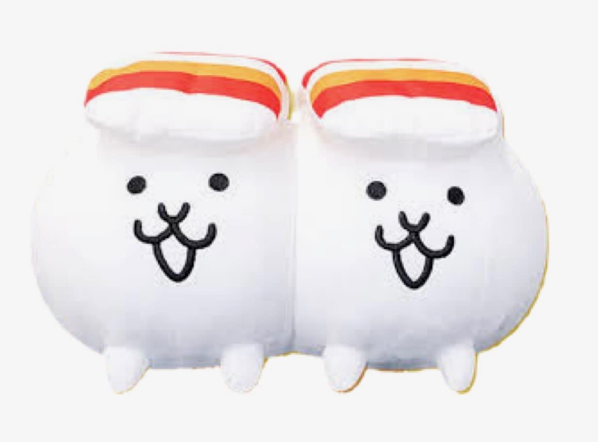 Amazon.co.jp: にゃんこ大戦争 MBぬいぐるみ5 (ねこ寿司) : おもちゃ