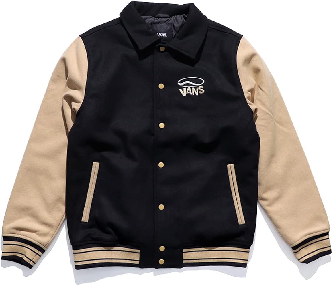 Amazon | (バンズ) VANS THOMAS VARSITY JACKET メンズ アウター
