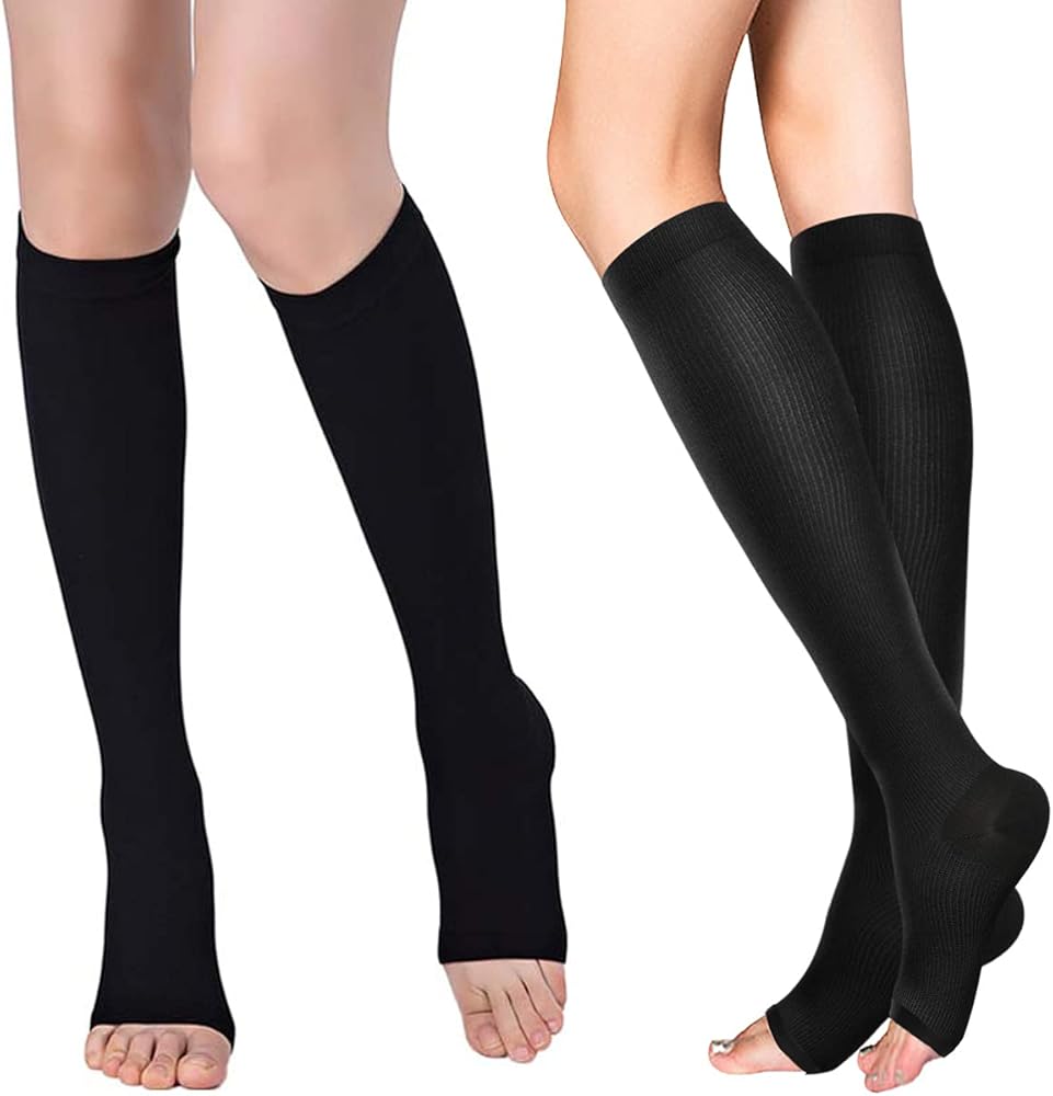 Amazon.co.jp: [MOOKISOO] 2足組 程よい引き締め 着圧ソックス