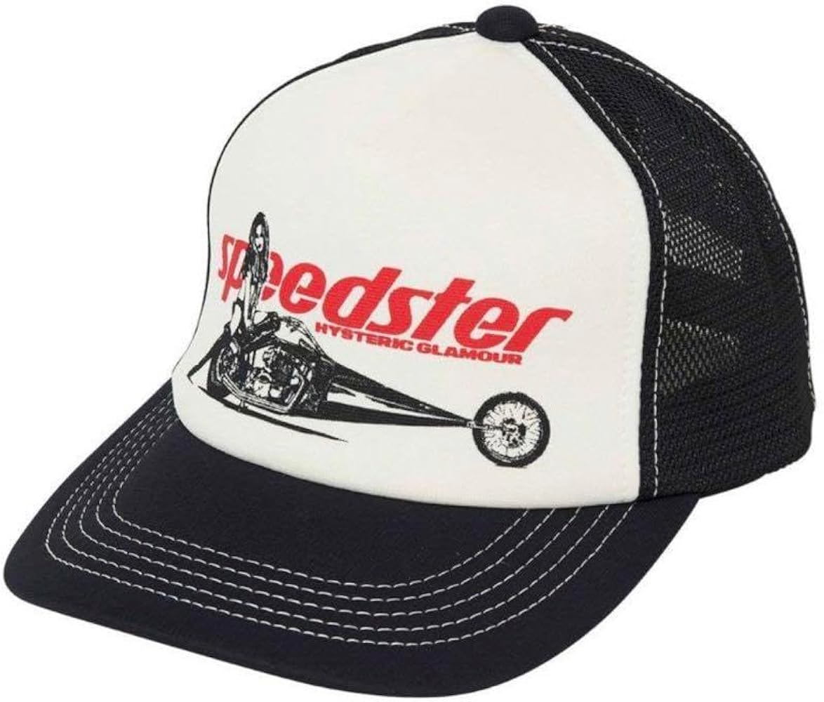 Amazon.co.jp: Hysteric Glamour SPEEDSTER Mesh Cap, Black