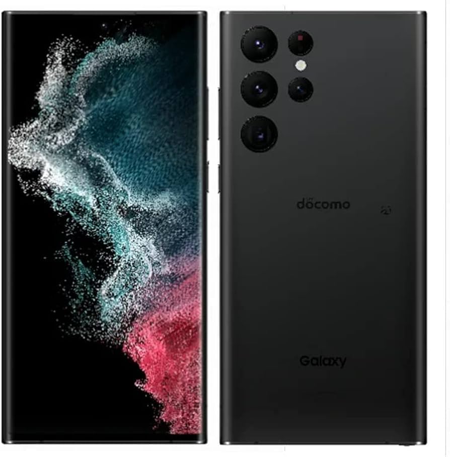 Amazon.co.jp: docomo Samsung Galaxy S22 Ultra SC-52C Phantom Black