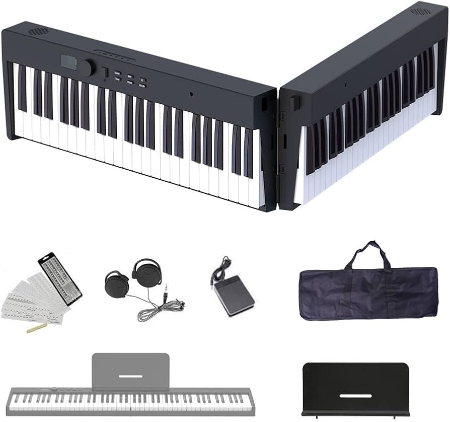 Amazon.co.jp: Longeye ロンアイ 電子ピアノ 88鍵盤 【折り畳み式