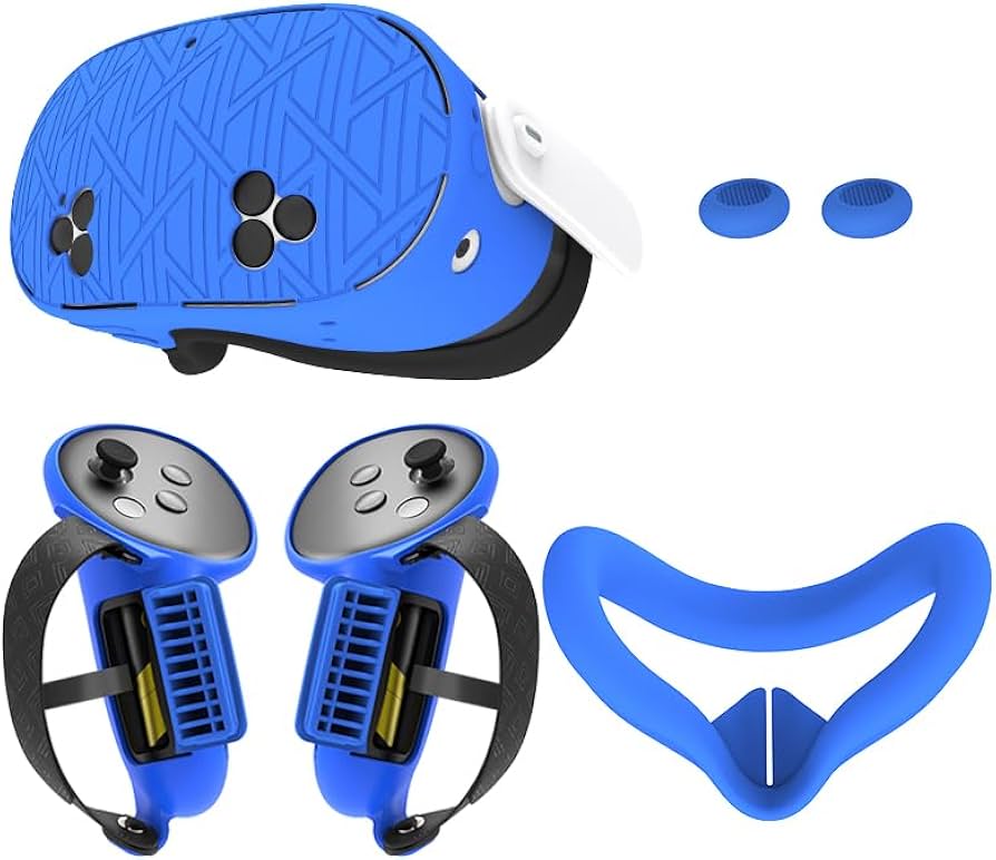 Amazon.com: Upgraded Silicone Cover for Meta Quest 3S, Protective