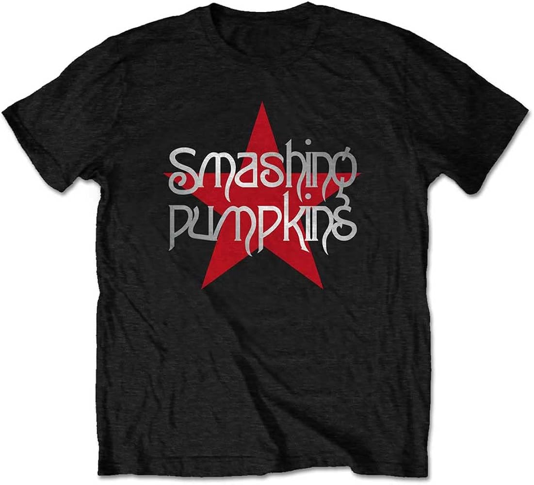 Amazon.com: The Smashing Pumpkins Star Logo Official Tee T-Shirt