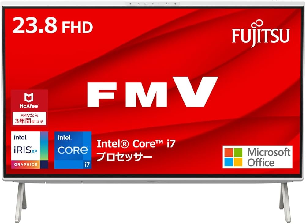 Amazon.co.jp: 富士通 デスクトップパソコン FMV ESPRIMO WF1/H3 (MS