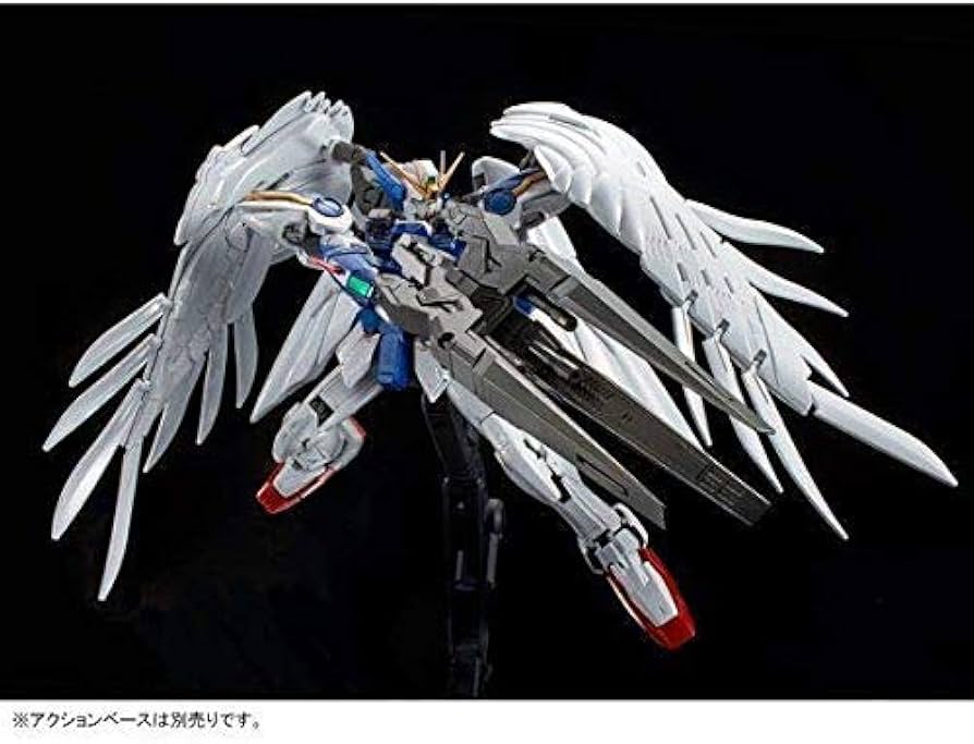 Amazon.com: Bandai 1/144 RG XXXG-00W0 Wing Gundam Zero EW