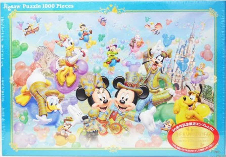 東京ディズニー リゾート30周年ジグソーパズル 1000ピース Disney