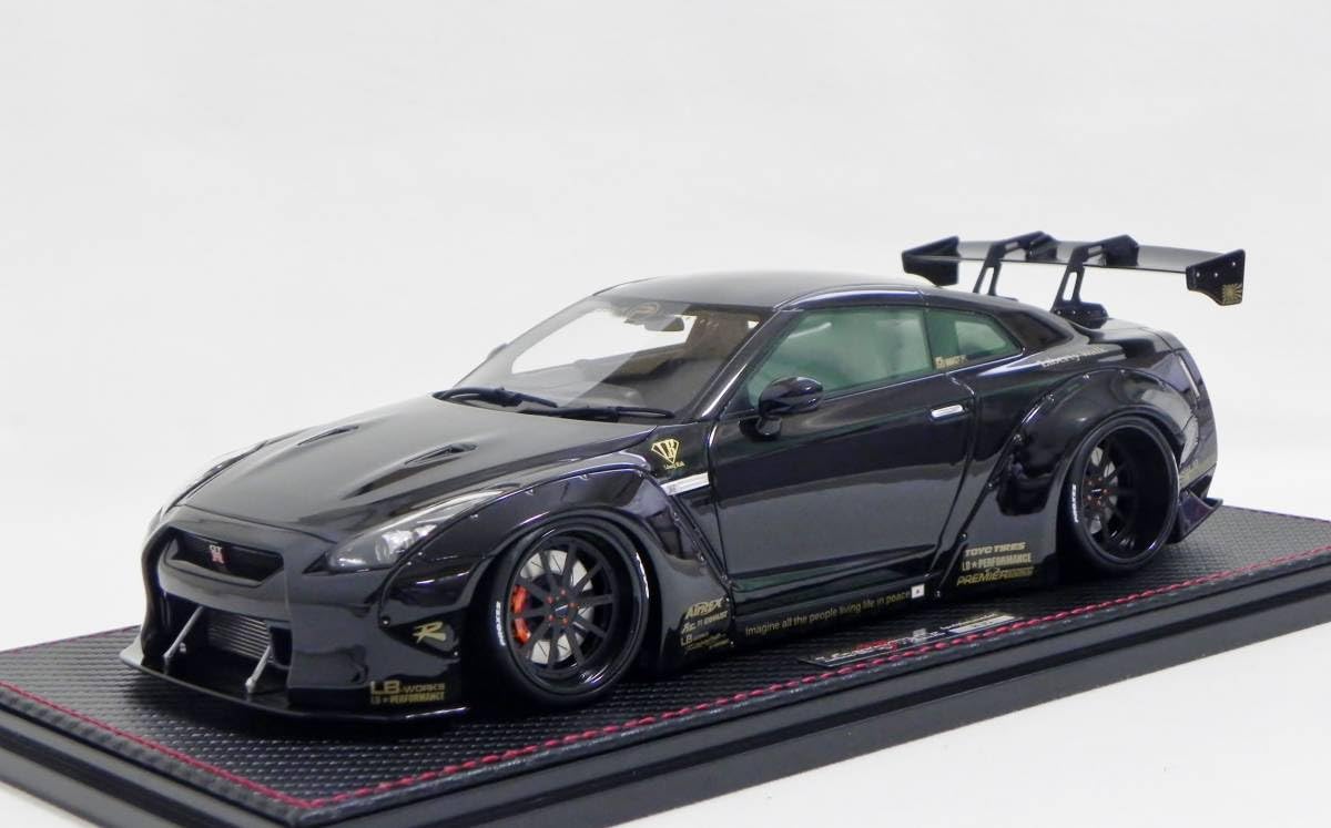 Amazon | IG 0694 1/18 LB-WORKS GT-R (R35) Black WEB限定 ブラック