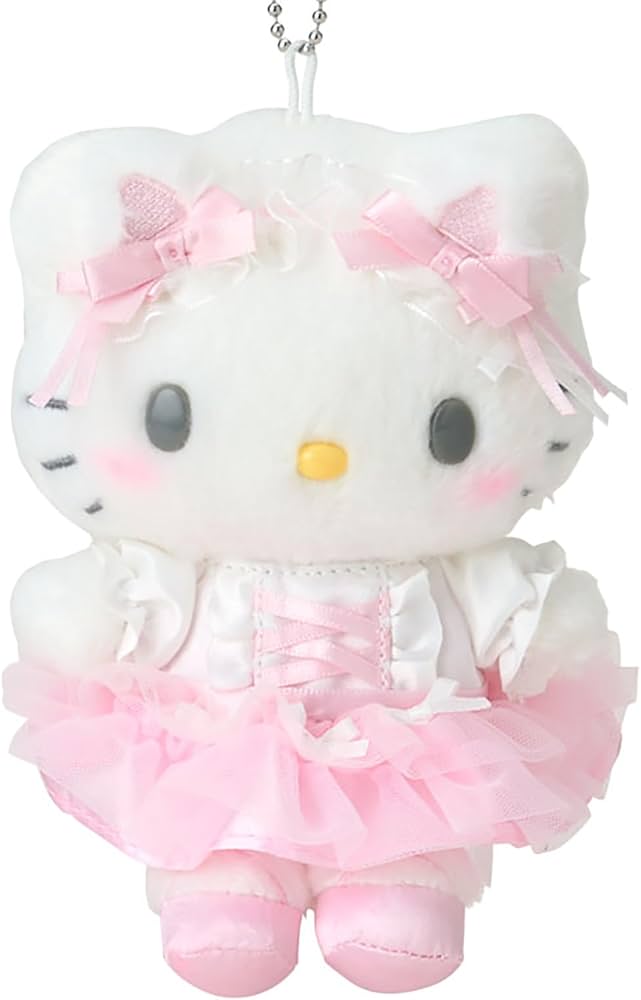 Amazon.co.jp: サンリオ(SANRIO) マスコットホルダー（白猫バレリーナ