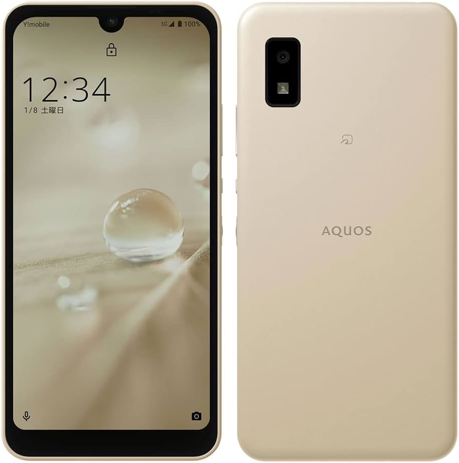 Amazon | SIMフリー Ymobile ワイモバイル AQUOS wish A104SH Ivory